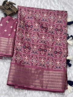Make Every Moment special with our exclusive printed Saree collection
