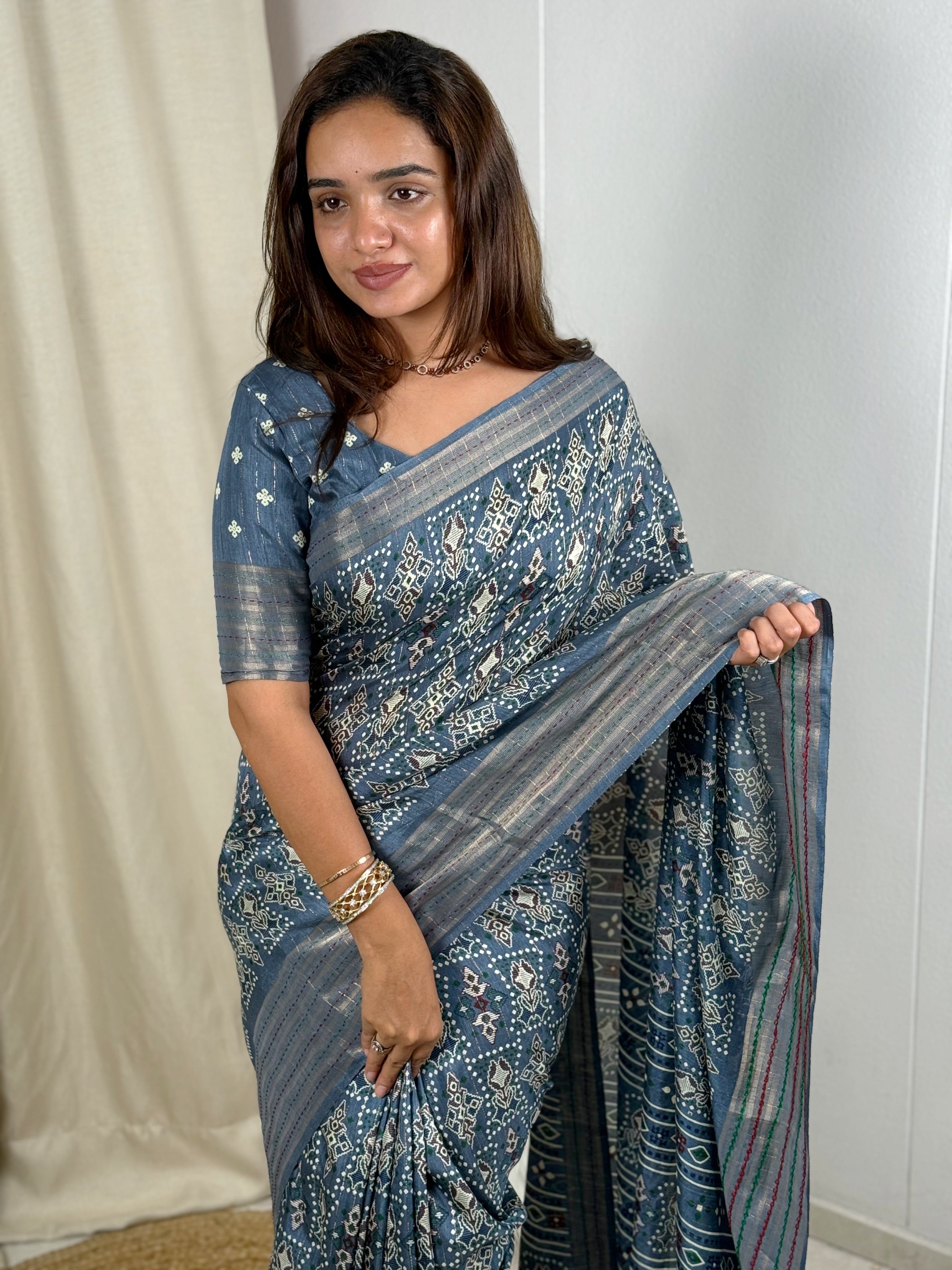 Make Every Moment special with our exclusive printed Saree collection