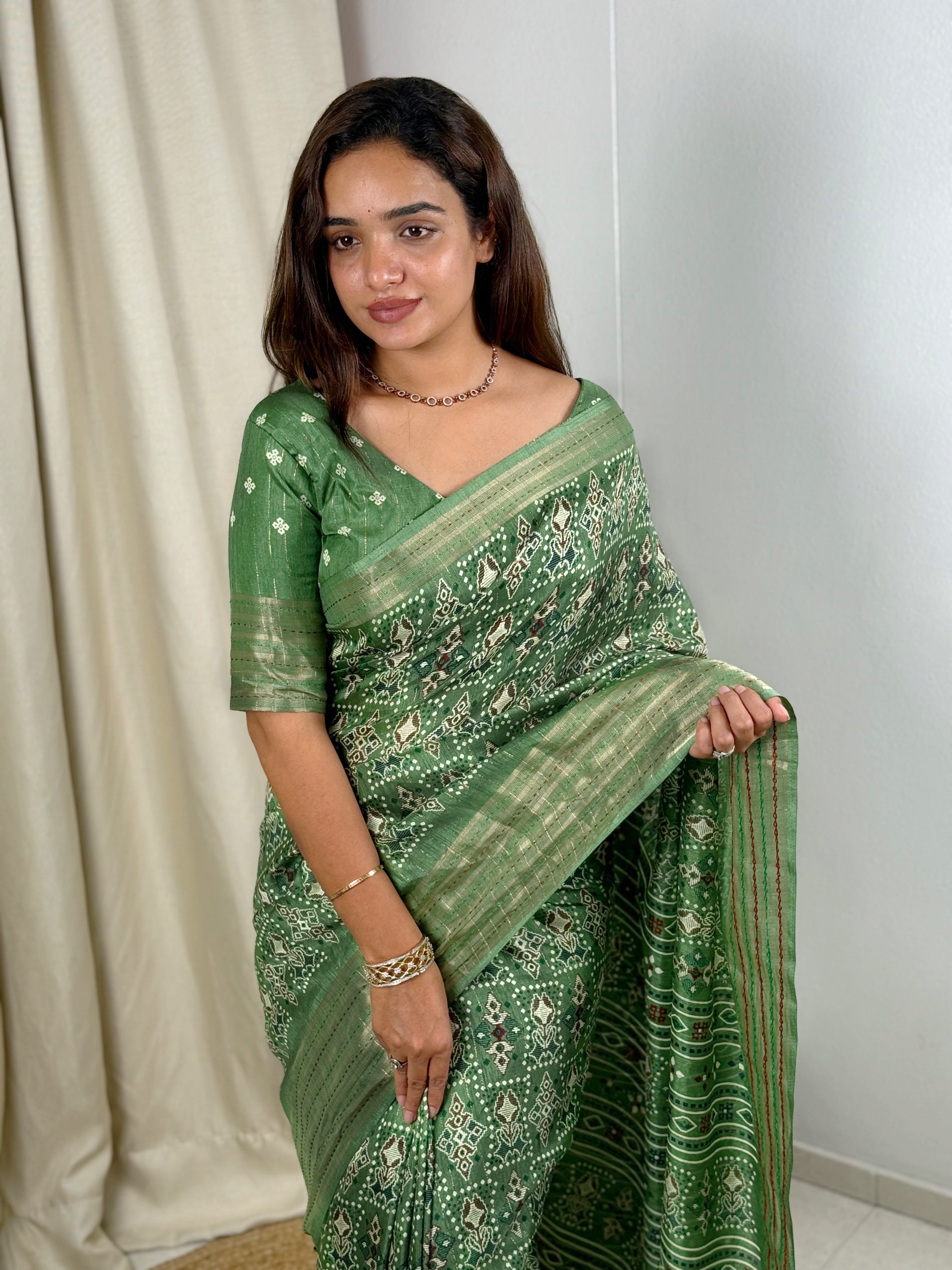 Make Every Moment special with our exclusive printed Saree collection