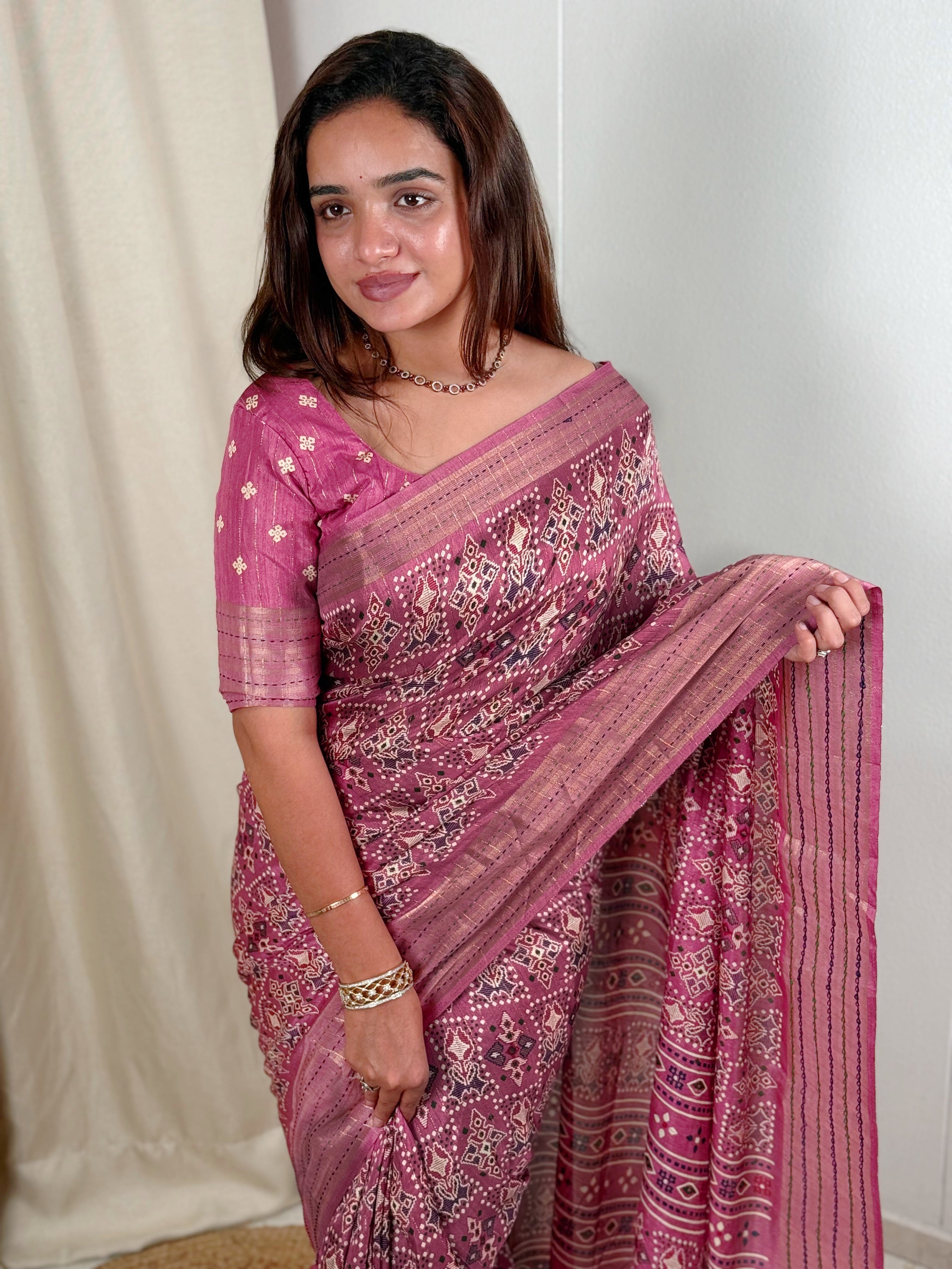 Make Every Moment special with our exclusive printed Saree collection