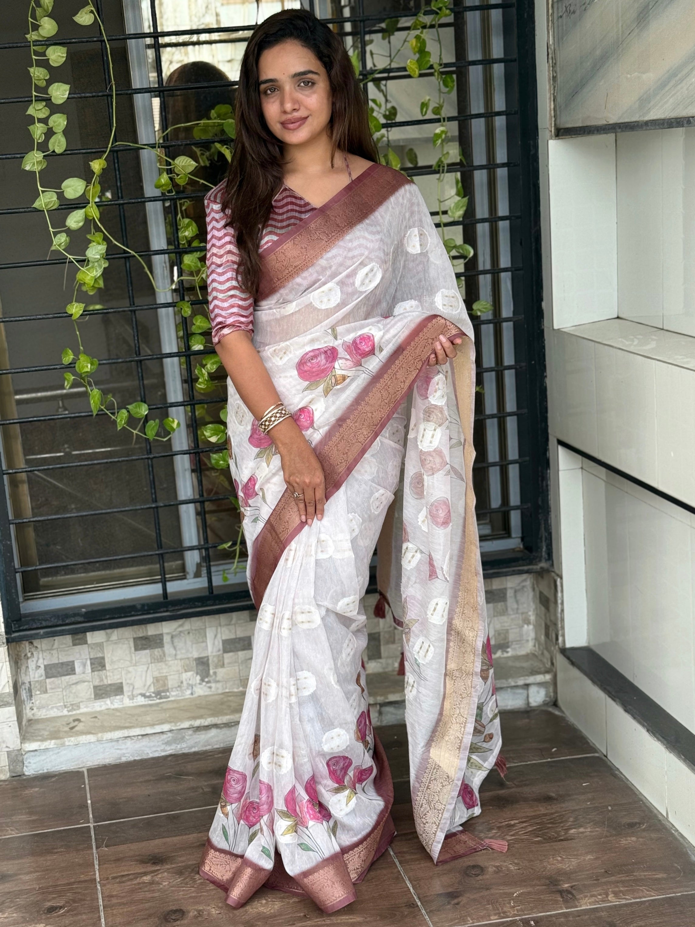 Trending And Exclusive printed Saree collection