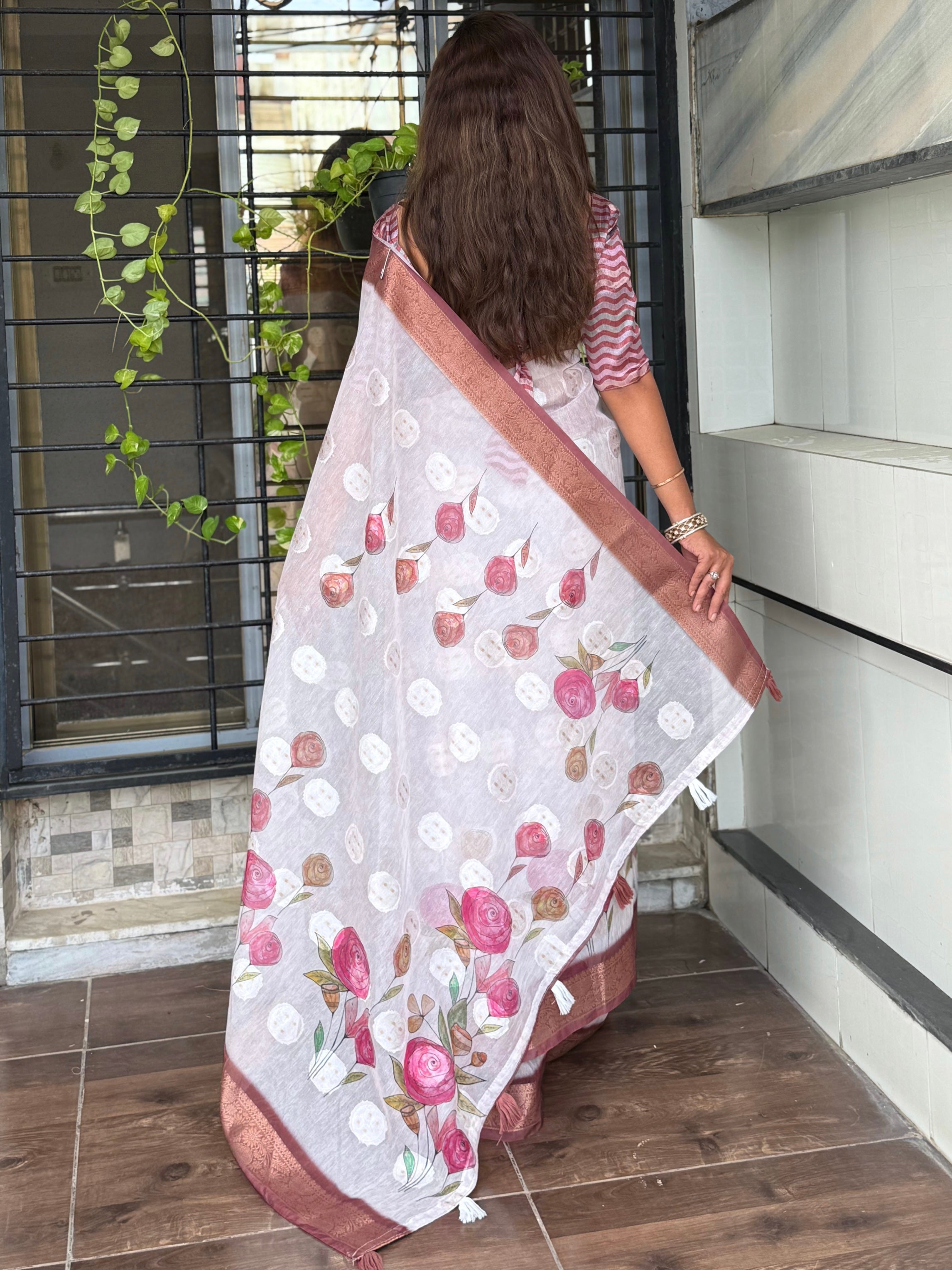 Trending And Exclusive printed Saree collection