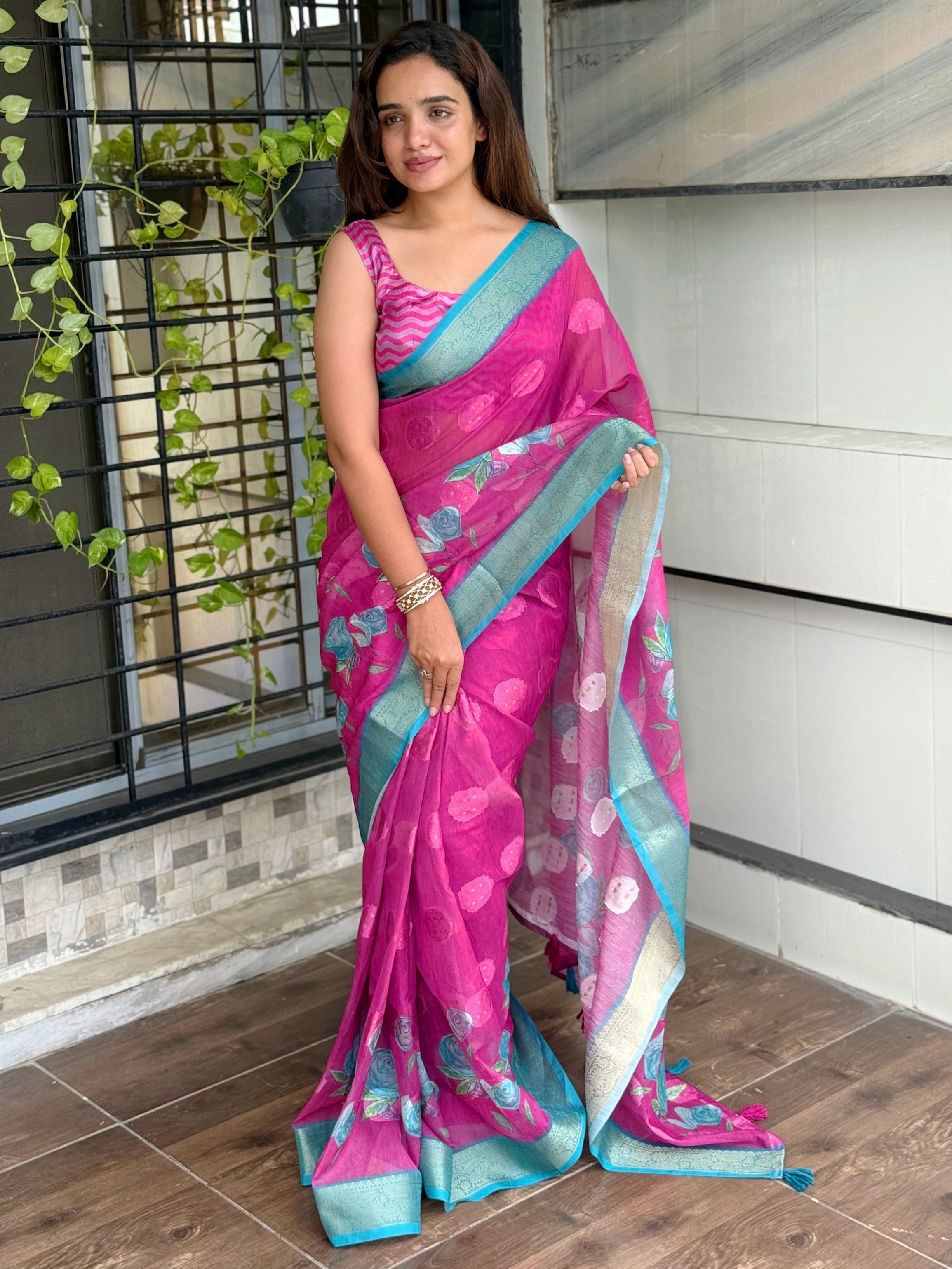 Trending And Exclusive printed Saree collection