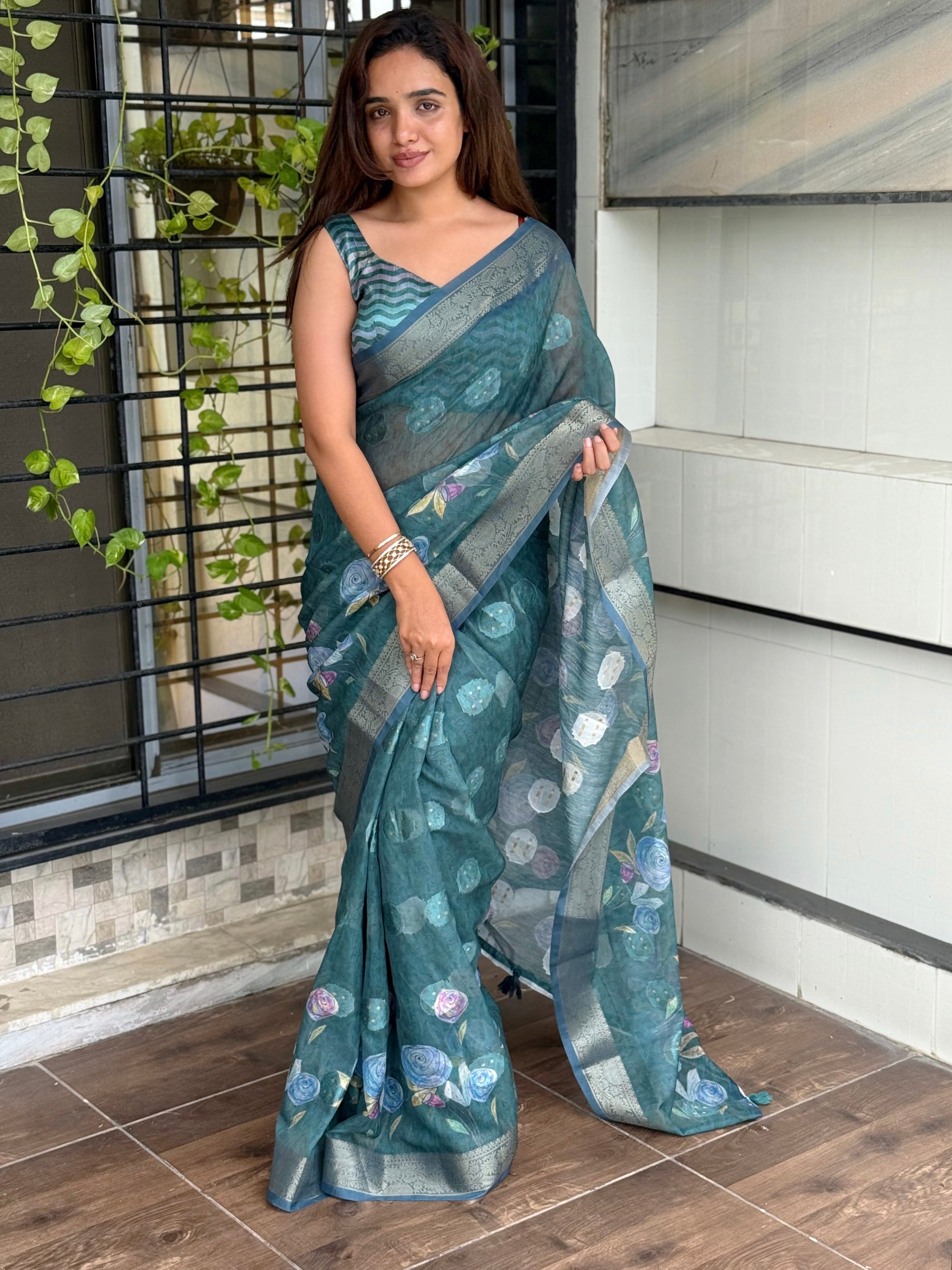 Trending And Exclusive printed Saree collection