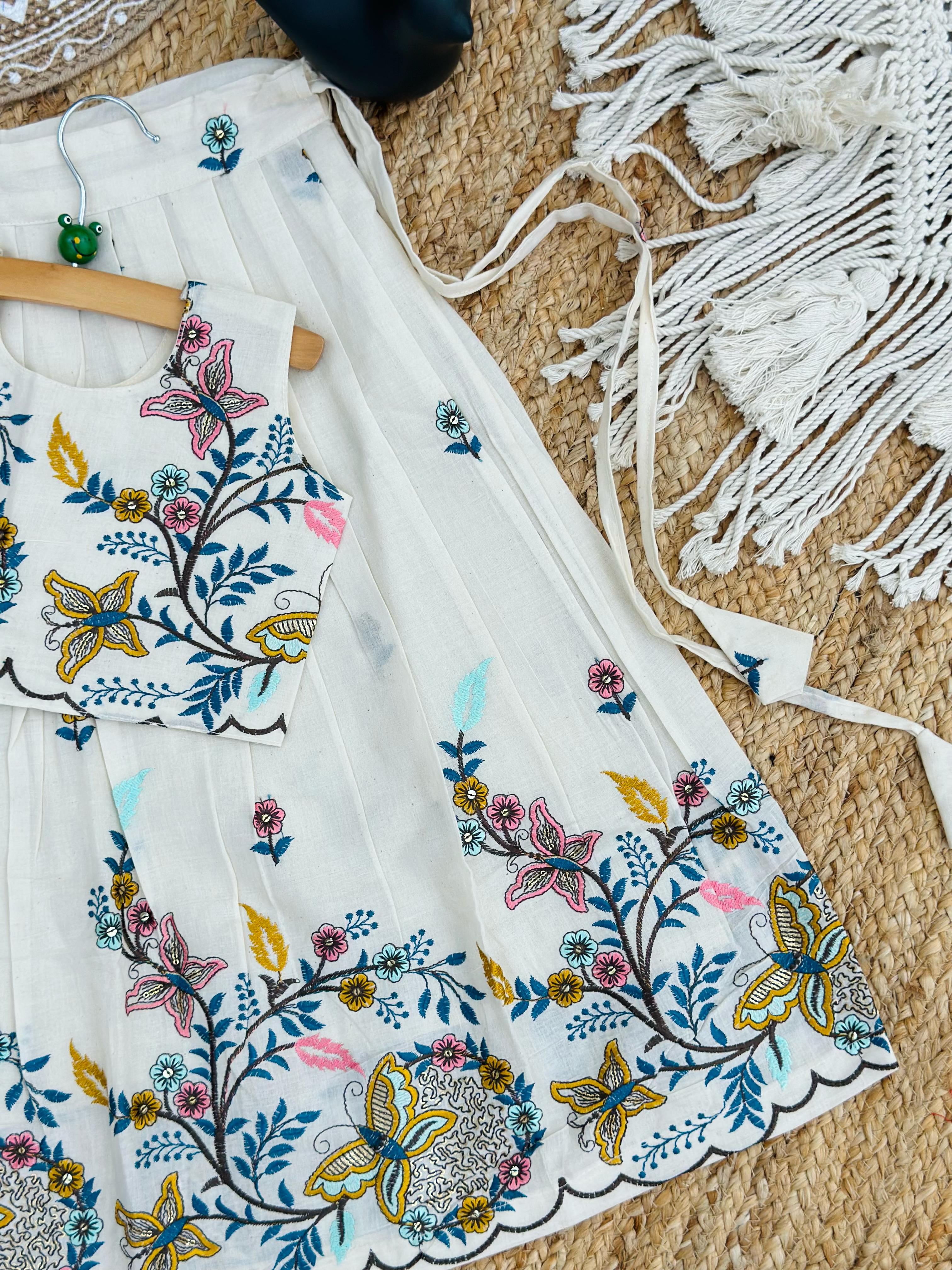 Graceful Pure Cotton Fabric Lahenga Choli